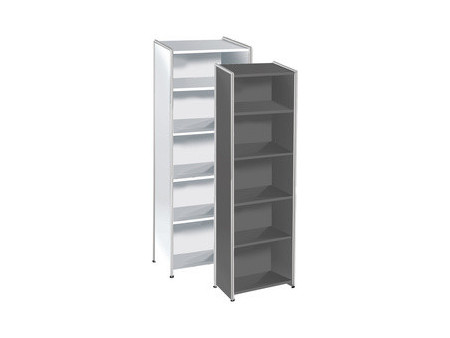 kerkmann Etagère ARTLINE, 5 étagères, (L)410 mm, blanc