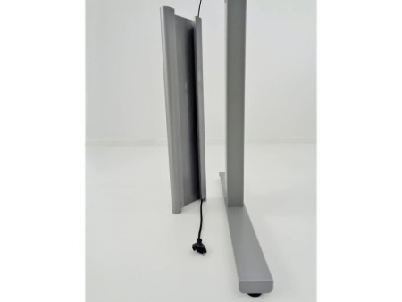 kerkmann Table de bureau assis-debout Move 3 tube, gris