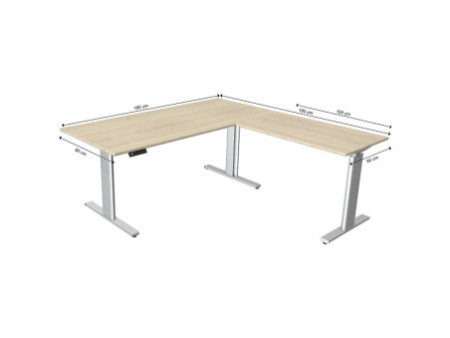 kerkmann Table de bureau assis-debout Move 3 tube