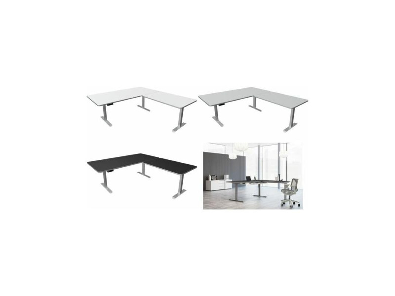 kerkmann Table de bureau assis-debout Move 3 Premium
