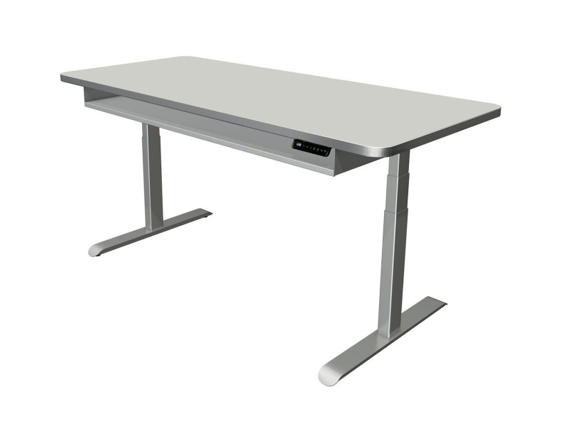 kerkmann Table de bureau assis-debout Move 4 Premium, gris