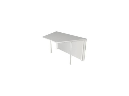 kerkmann Table annexe Atlantis 3, blanc/graphite