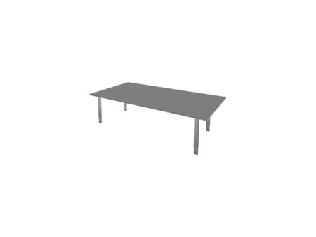 kerkmann Table de conférence Form 5, (L)2.000 mm, gris clair