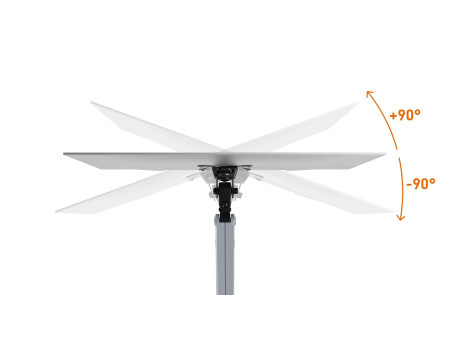 DURABLE Bras SELECT PLUS, pour 1 écran, pince
