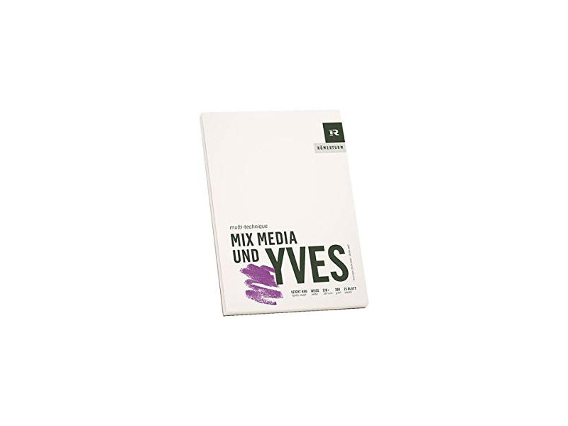 RÖMERTURM Bloc pour artistes 'MIX MEDIA UND YVES', A5