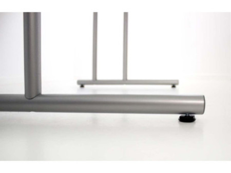 kerkmann Bureau pour PC Start Up, piètement en C, gris clair