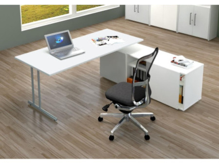 kerkmann Poste de travail complet Start Up, blanc