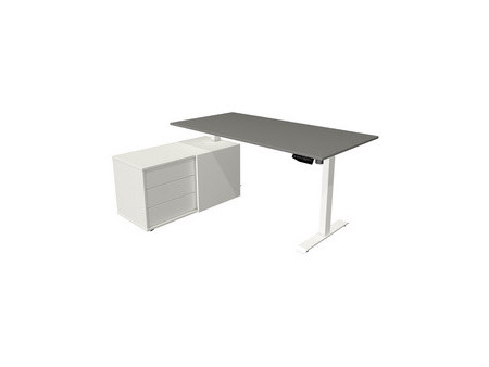 kerkmann Poste de travail complet Move 1, blanc