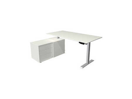 kerkmann Poste de travail complet Move 1, gris clair