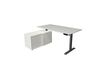 kerkmann Poste de travail complet Move 1, gris clair