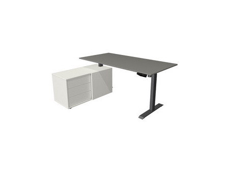 kerkmann Poste de travail complet Move 1, graphite