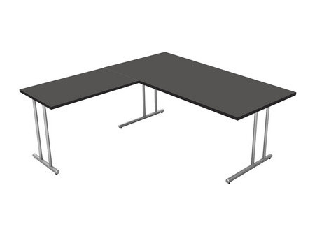 kerkmann Bureau Start Up avec extension, (L)1.800 mm, érable