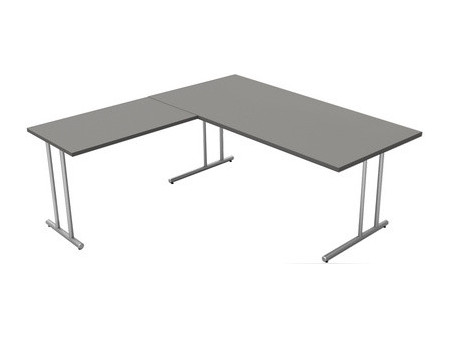 kerkmann Bureau Start Up avec extension, (L)1.800 mm, chêne