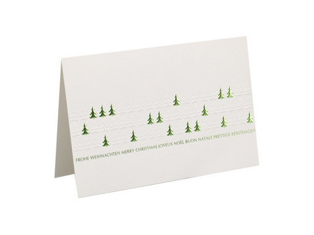 RÖMERTURM Carte de Noël 'Noël en forêt'