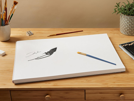 CANSON Bloc à dessin Imagine, format A3, 200 g/m2