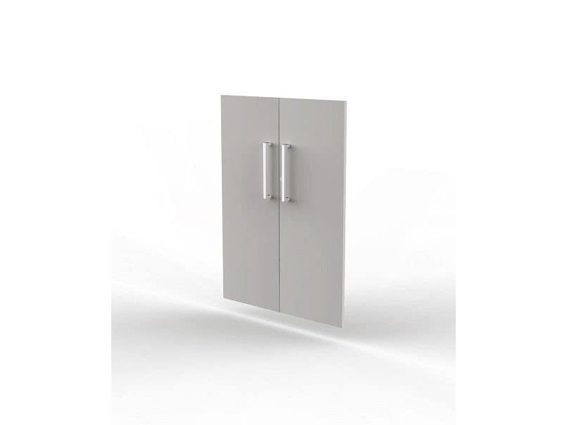 kerkmann Kit de porte pour étagère, 3 hauteurs de classeur
