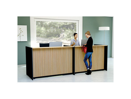 kerkmann Comptoir Marino up & down, grand, anthracite/chêne