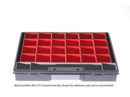 allit Casier EuroPlus Insert 45/1, taille: 1, rouge