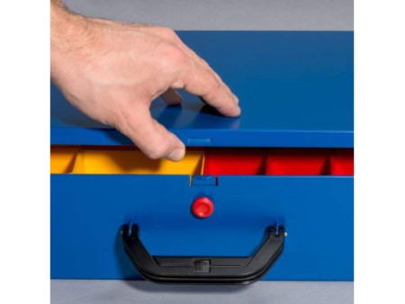 allit Mallette en métal pour petites pièces EuroPlus Pro M