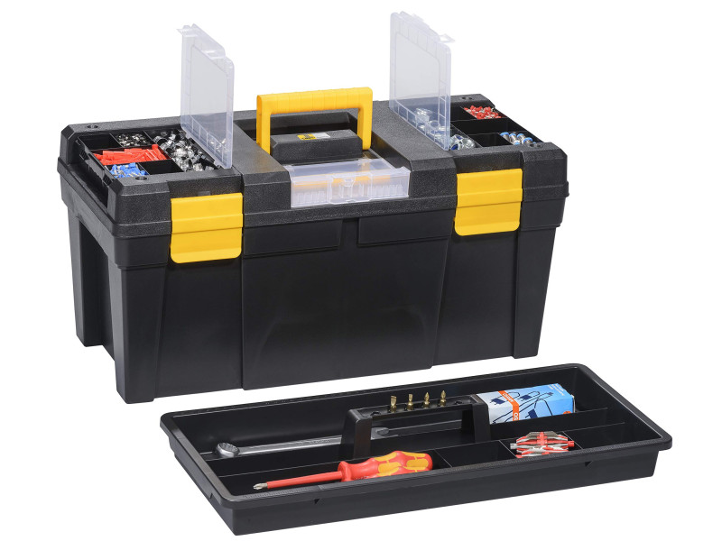 allit Valise à outils McPlus Promo 23, PP, noir / jaune