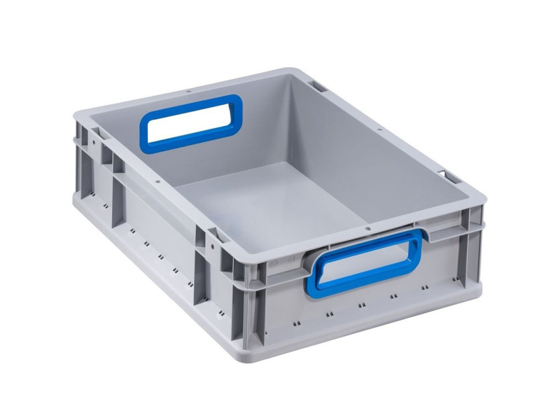 allit Bac de rangement ProfiPlus EuroBox 432, gris/bleu
