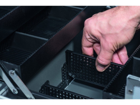 allit Caisse à outils AluPlus Tool  L  36C, argent