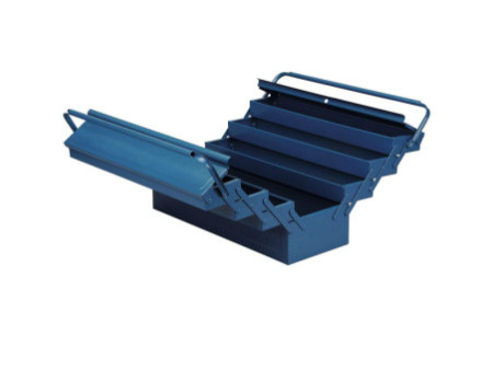 allit Caisse à outils McPlus Metall 7/57, non équipé, bleu