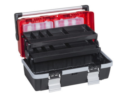 allit Boîte à outils McPlus Alu  C  18, PP, rouge/noir