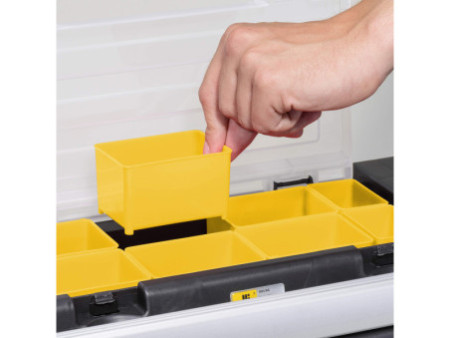 allit Valise à outils McPlus Pro  M  20, argent/noir