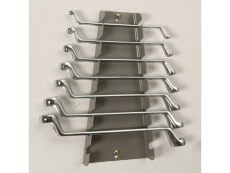 allit Barrette porte-clés plates 'StorePlus Flex M 8', gris