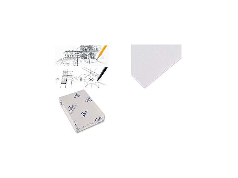 CANSON Papier Bristol, 500 x 650 mm, 180 g/m2, blanc
