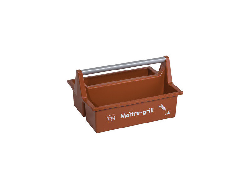 allit Caisse de transport McPlus Carry 'Maître-grill', brun
