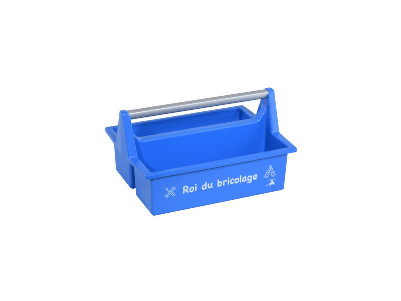 allit Caisse de transport McPlus Carry 'Roi bricolage', bleu