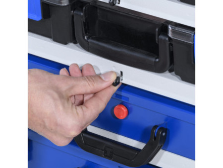 allit Armoire pour mallettes EuroPlus Dépôt  M , gris