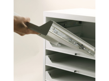 allit Armoire pour mallettes EuroPlus Dépôt  M , gris
