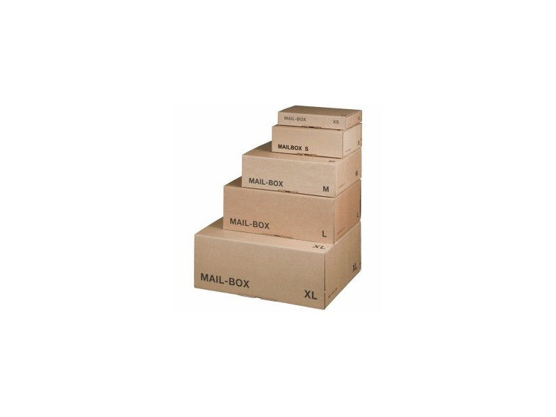 smartboxpro Carton d'expédition MAIL BOX, taille: XL, marron
