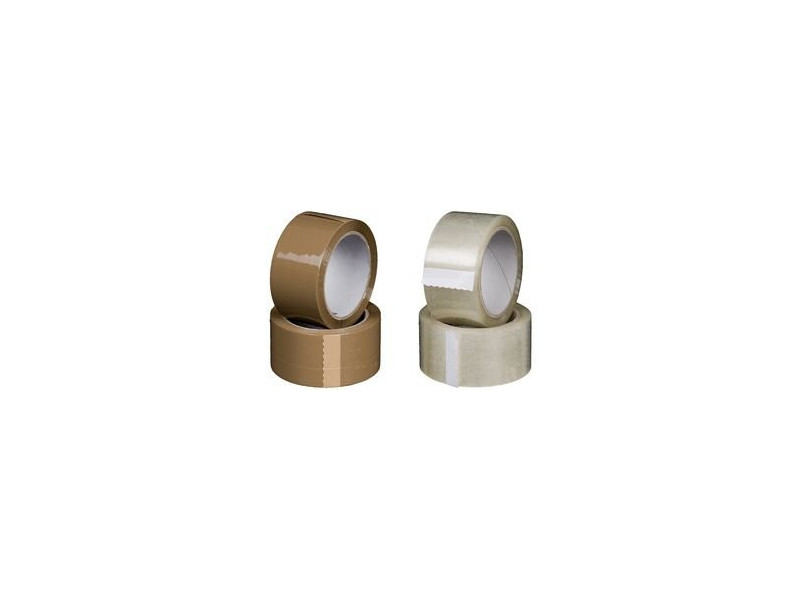 smartboxpro Ruban d'emballage, PP, 50 mm x 66 m, marron