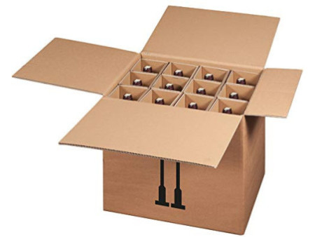 smartboxpro Cartons d'expédition pour 2 bouteilles