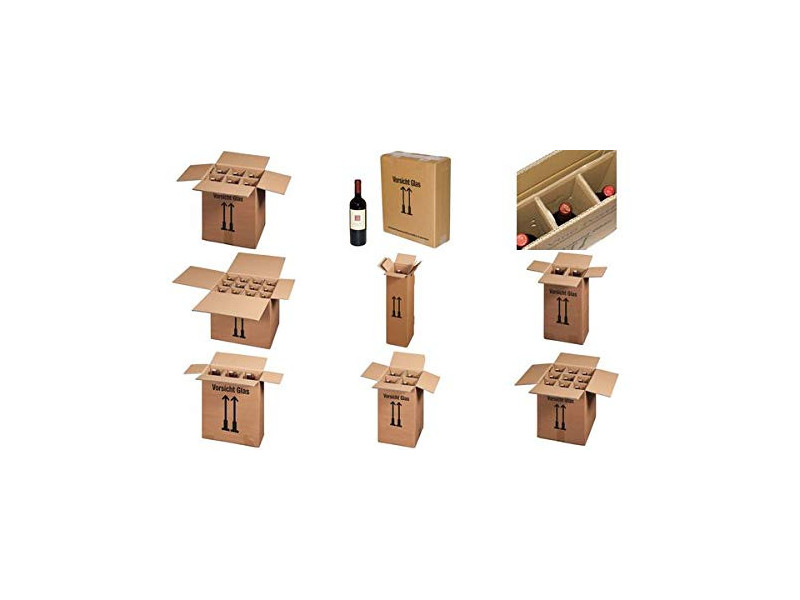 smartboxpro Cartons d'expédition pour 6 bouteilles