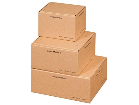 smartboxpro Carton d'expédition 'Smart Mailer', moyen, brun