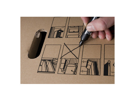 SMARTBOXPRO Carton de déménagement CARGO-BOX-PLUS AUTOMATIK