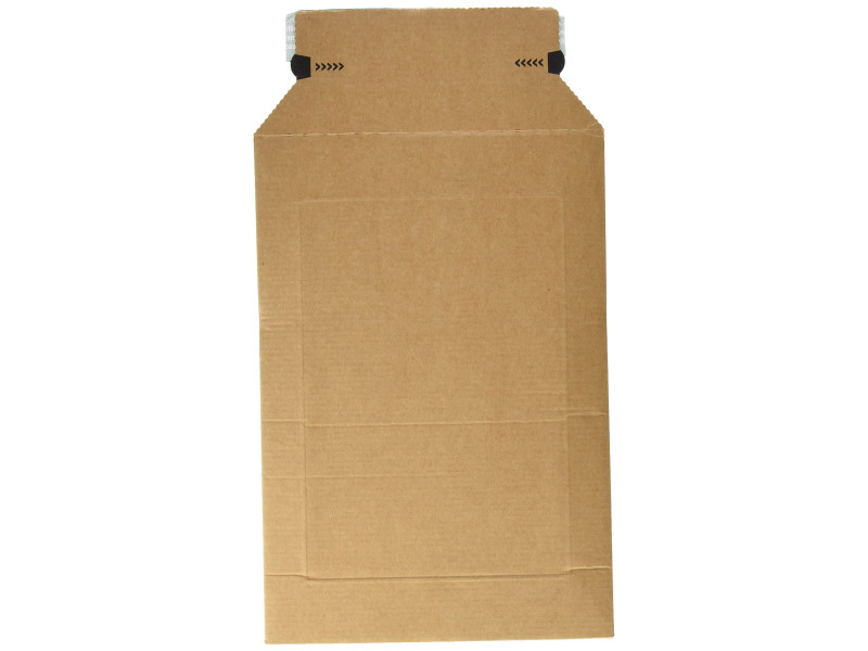 smartboxpro Pochette d'expédition, en carton ondulé marron,