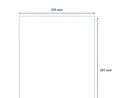 rillprint Étiquette universelle, 210 x 297 mm, blanc