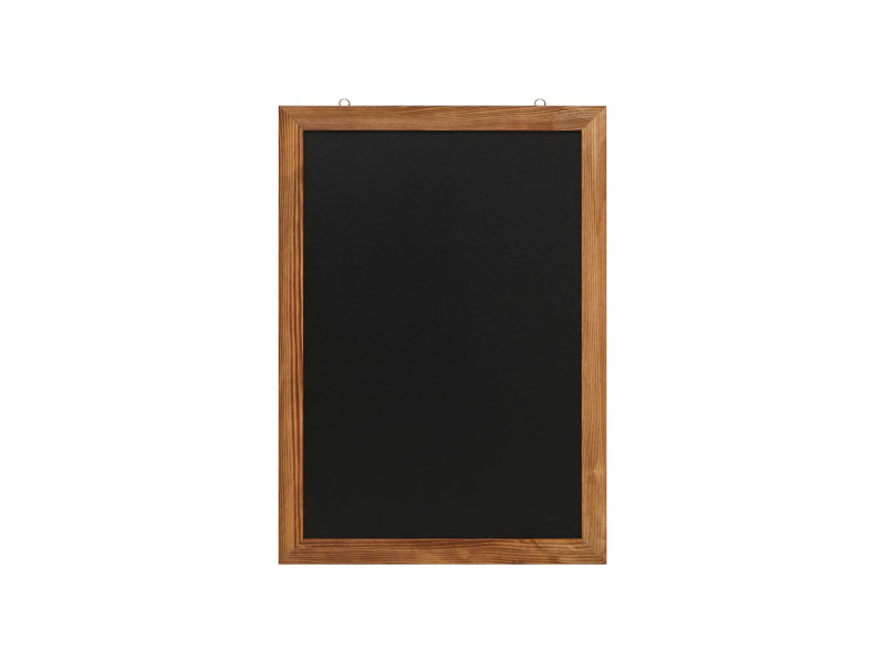EUROPEL Ardoise avec cadre en bois, 500 x 700 mm, naturel