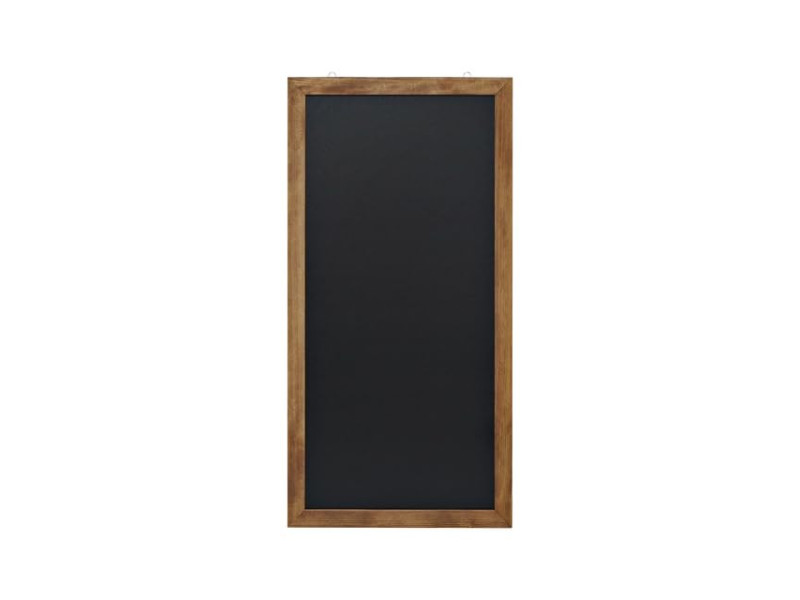 EUROPEL Ardoise avec cadre en bois, 500 x 1.000 mm, naturel