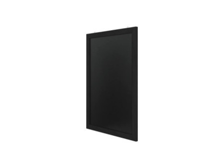 EUROPEL Ardoise avec cadre en bois, 600 x 840 mm, noir