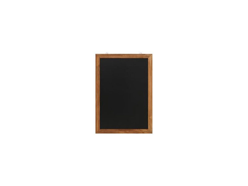 EUROPEL Ardoise avec cadre en bois, 600 x 1.100 mm, naturel