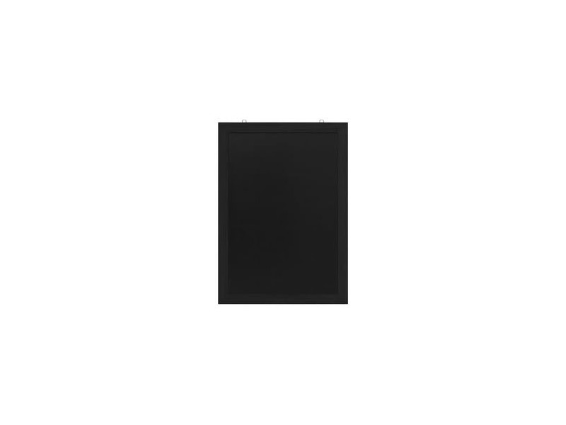 EUROPEL Ardoise avec cadre en bois, 600 x 1.100 mm, noir