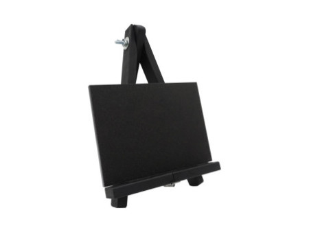EUROPEL Ardoise de table mini avec chevalet, noir