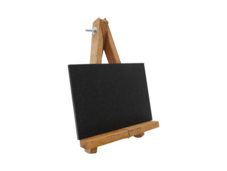 EUROPEL Ardoise de table MINI avec chevalet, naturel